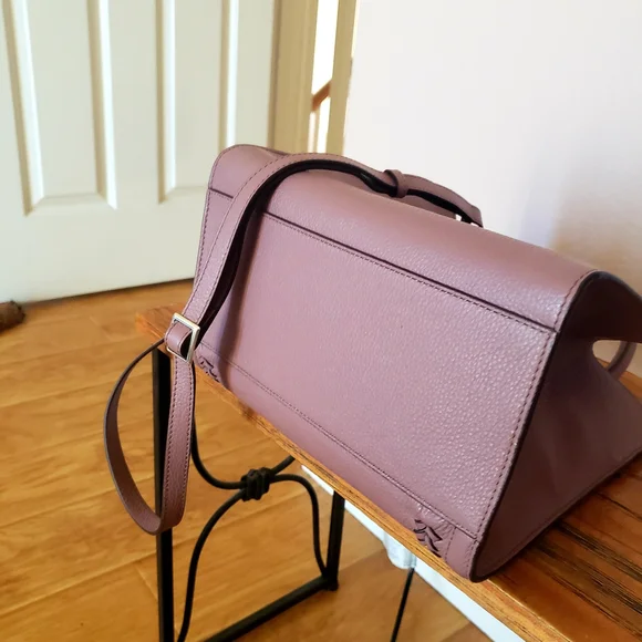 Brighton French Mauve Satchel with Braided Detail.Brand New - Picture 4 of 7